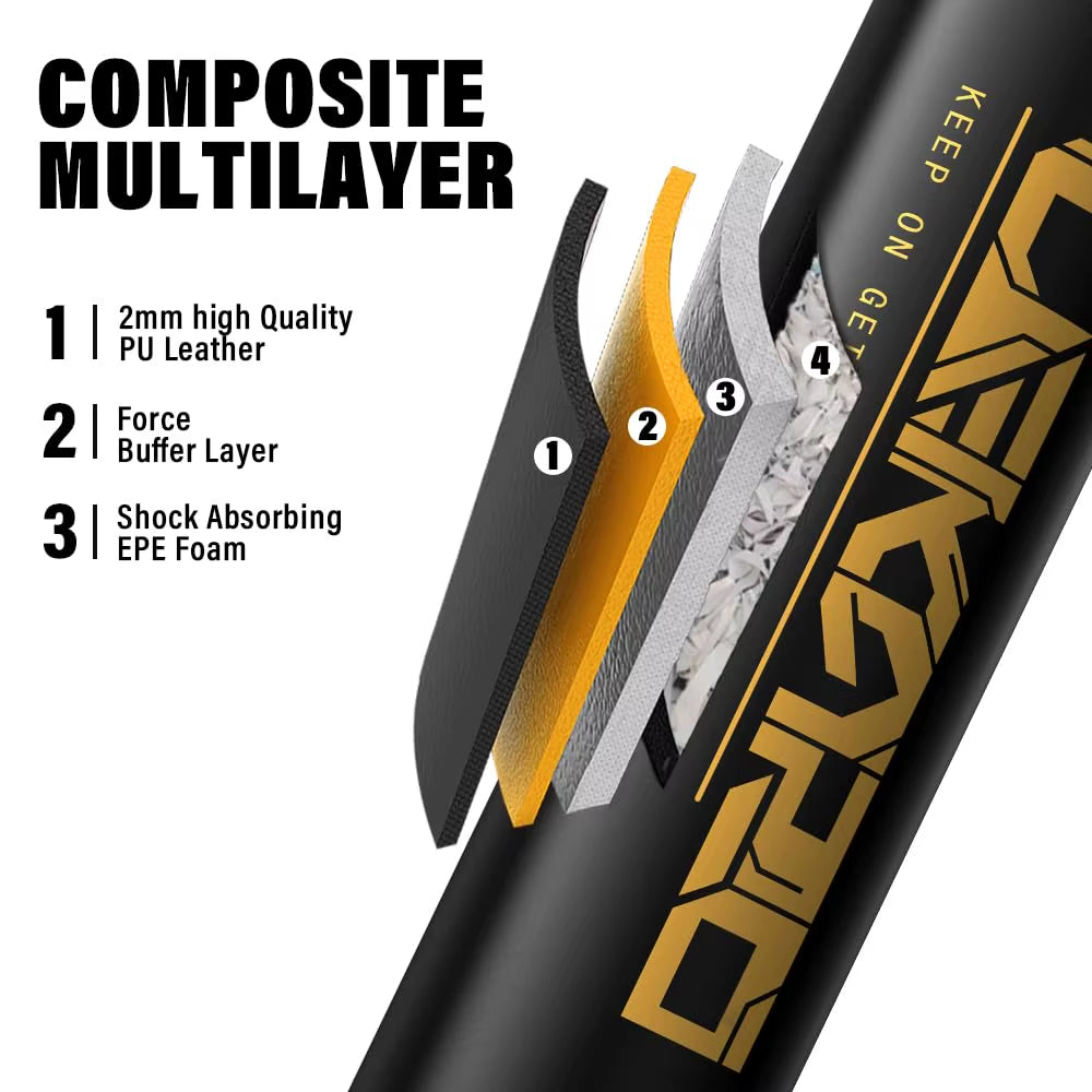 Boxing Column Muay Thai Sanda Tower Boxing Sandbag Standing Boxing Tower Punching Bag for Fighting Heavy Training Boxing Post